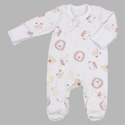 Комбинезон Зоопарк Чуди Кидс 445425Б-41 молочный 01